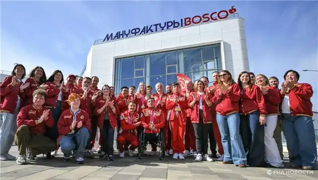Паралимпийские спортсмены познакомились с производством на швейной фабрике компании Bosco