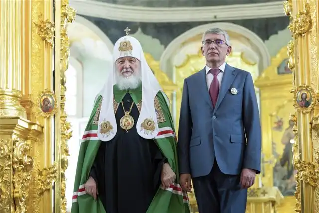 Патриарх Кирилл совершил освящение Успенского собора в Тульском кремле